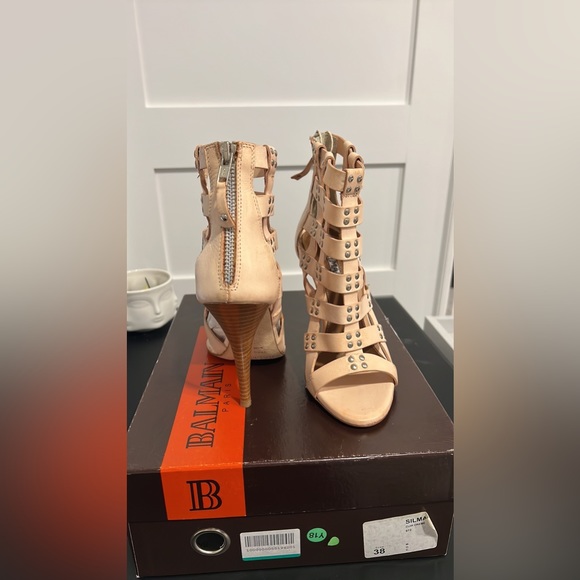 Balmain Silma shoes size 38 color creme - Picture 2 of 7